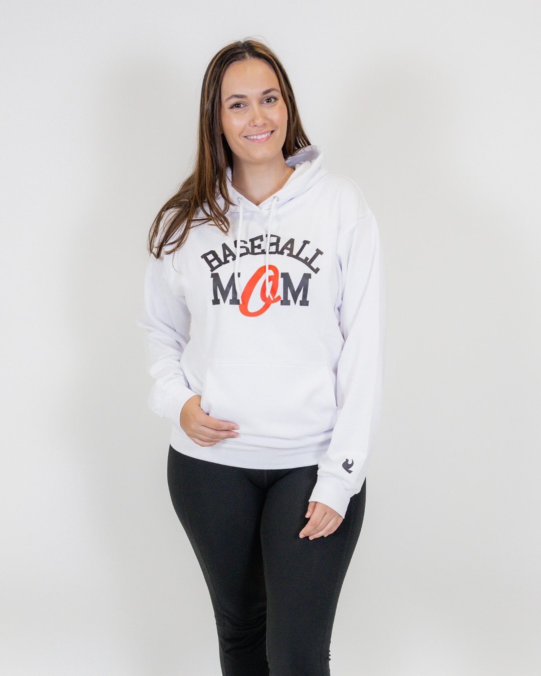 Supporter merch — custom printed hoodie.